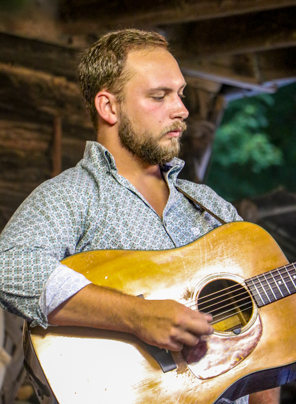 Ben Marshall with Ben & Eric Marshall at the 2026 Nunn Brothers Bluegrass Music Festival - photo © G. Nicholas Hancock