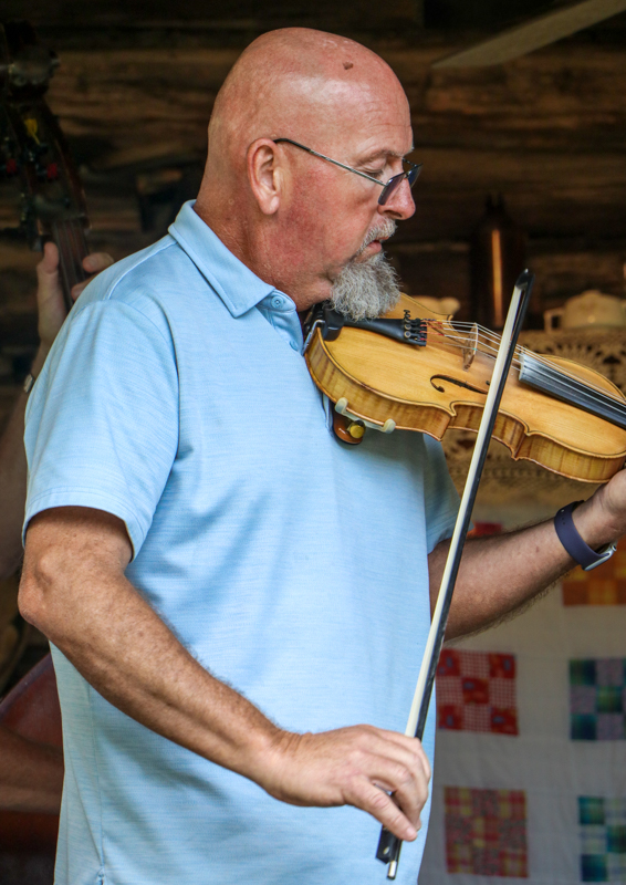 Billy Hawks with The Country Boys at the 2026 Nunn Brothers Bluegrass Music Festival - photo © G. Nicholas Hancock