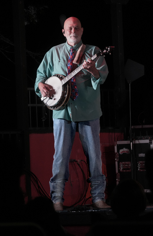 Sammy Shelor with Lonesome River Band at the 2026 North Carolina State Bluegrass Festival in Cherokee - photo © Jeff Lahr
