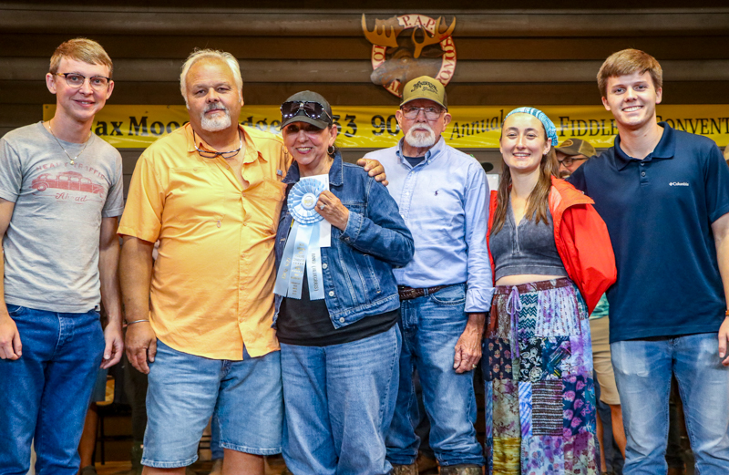 Coyote Ugly, 12th Place Bluegrass Band at the 2026 Old Fiddlers’ Convention – photo © G Nicholas Hancock
