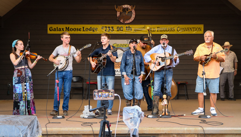 Coyote Ugly at the 2026 Old Fiddlers’ Convention – photo © G. Nicholas Hancock