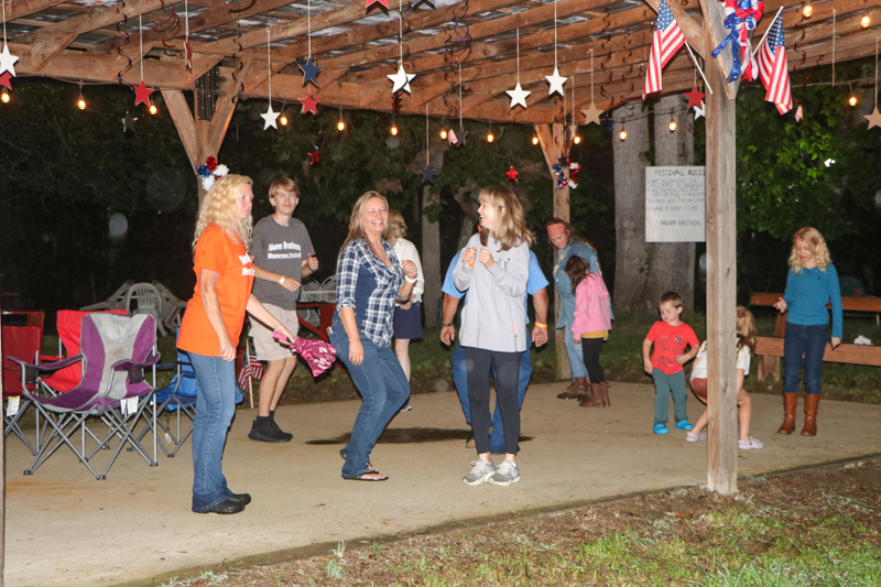 Dancing at the 2026 Nunn Brother Bluegrass Festival - photo © G. Nicholas Hancock