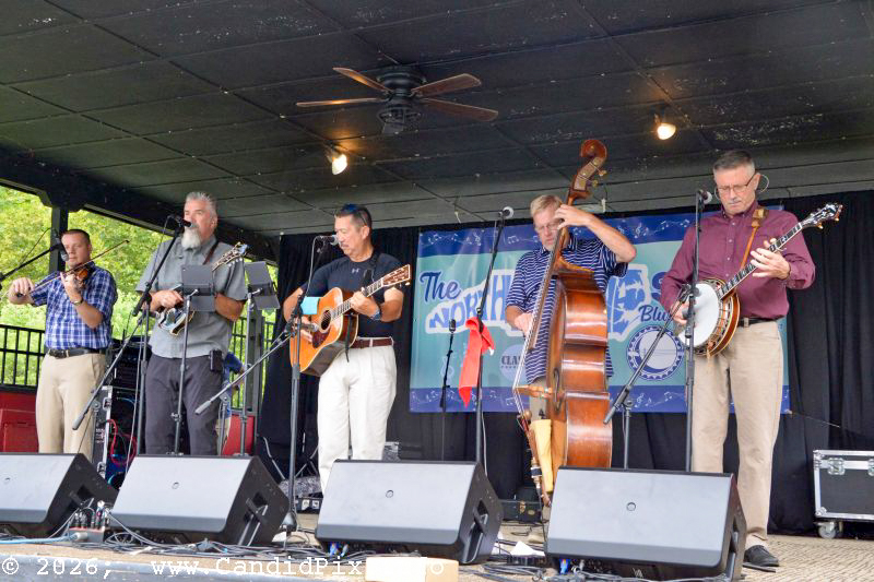 The Churchmen at the 2026 North Carolina State Bluegrass Festival - photo © Bill Warren