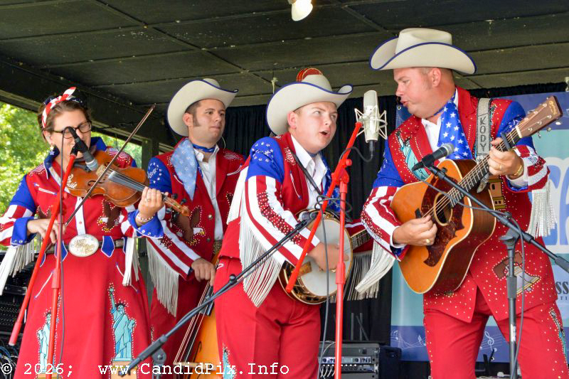 The Kody Norris Show at the 2026 North Carolina State Bluegrass Festival - photo © Bill Warren
