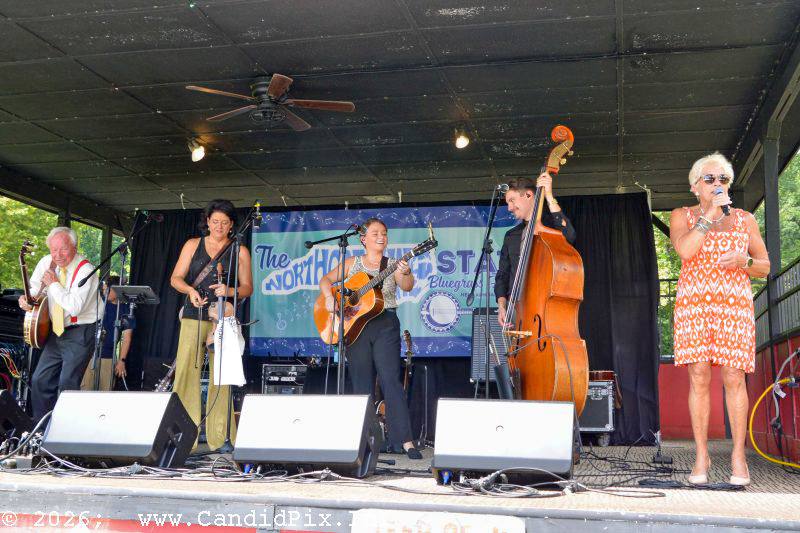 Little Roy & Lizzy Show at the 2026 North Carolina State Bluegrass Festival - photo © Bill Warren