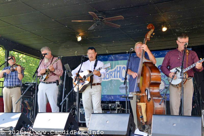 The Churchmen at the 2026 North Carolina State Bluegrass Festival - photo © Bill Warren