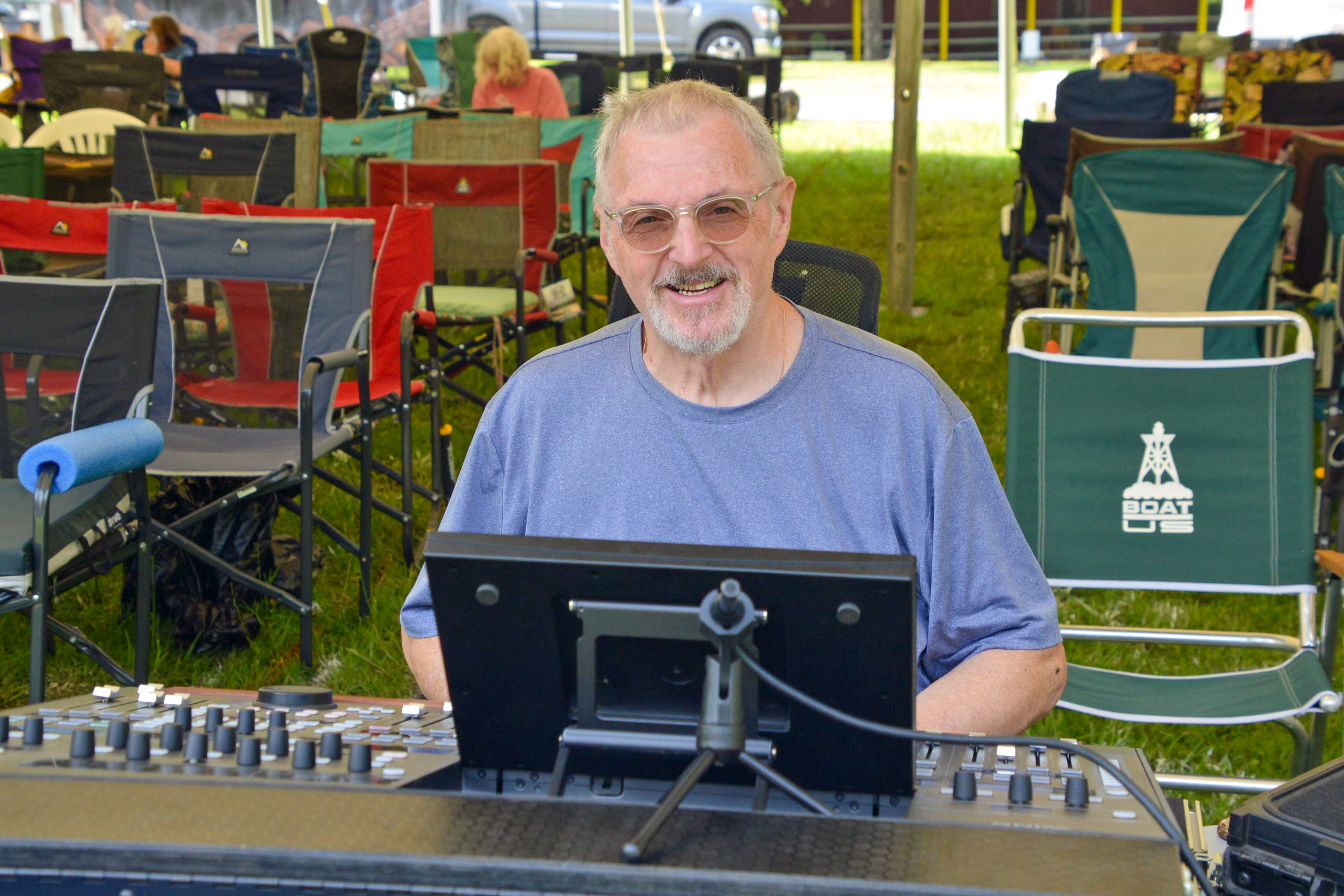 John Holder at the 2026 North Carolina State Bluegrass Festival - photo © Bill Warren