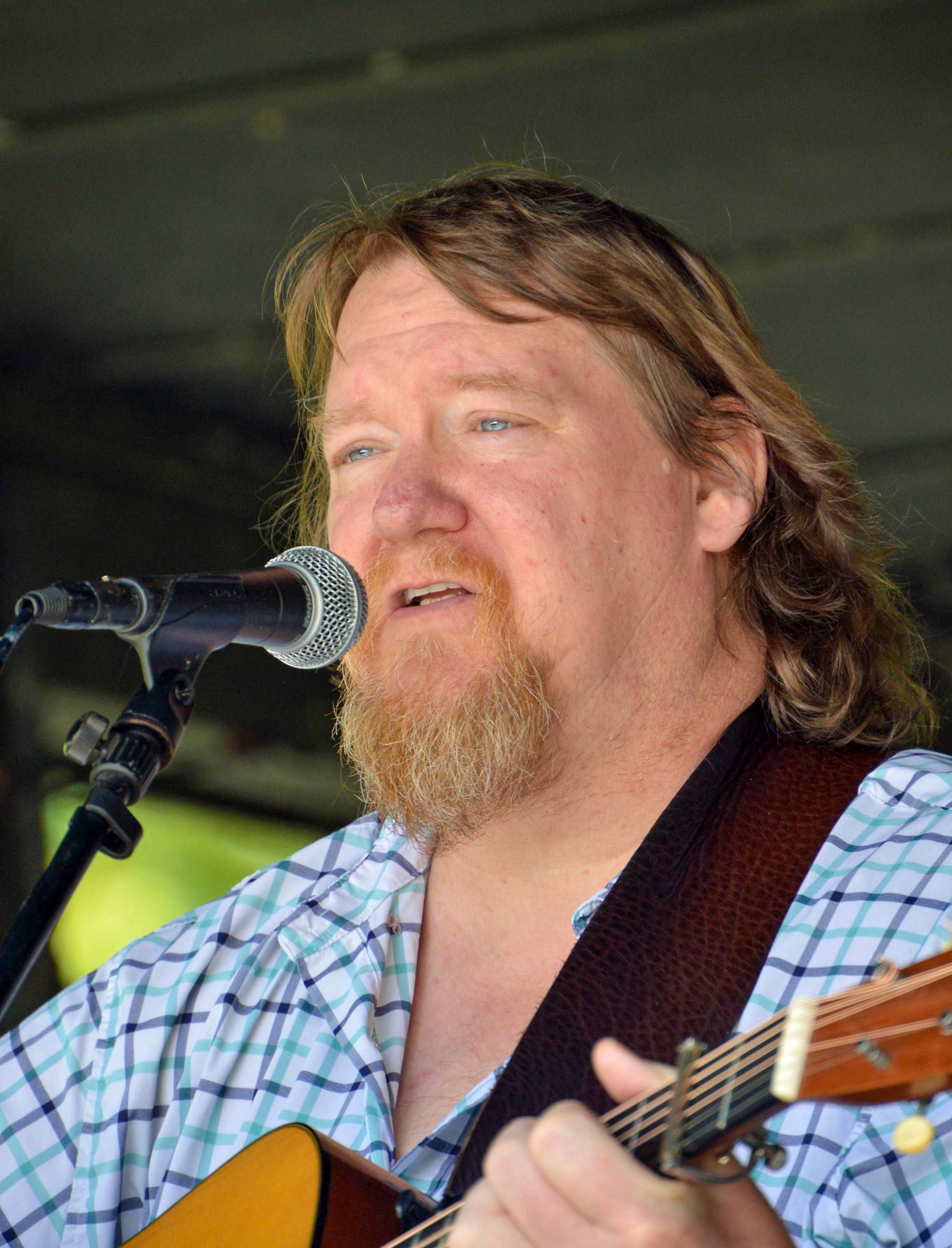 Tucker McCandless with Edgar Loudermilk Band at the 2026 North Carolina State Bluegrass Festival - photo © Bill Warren