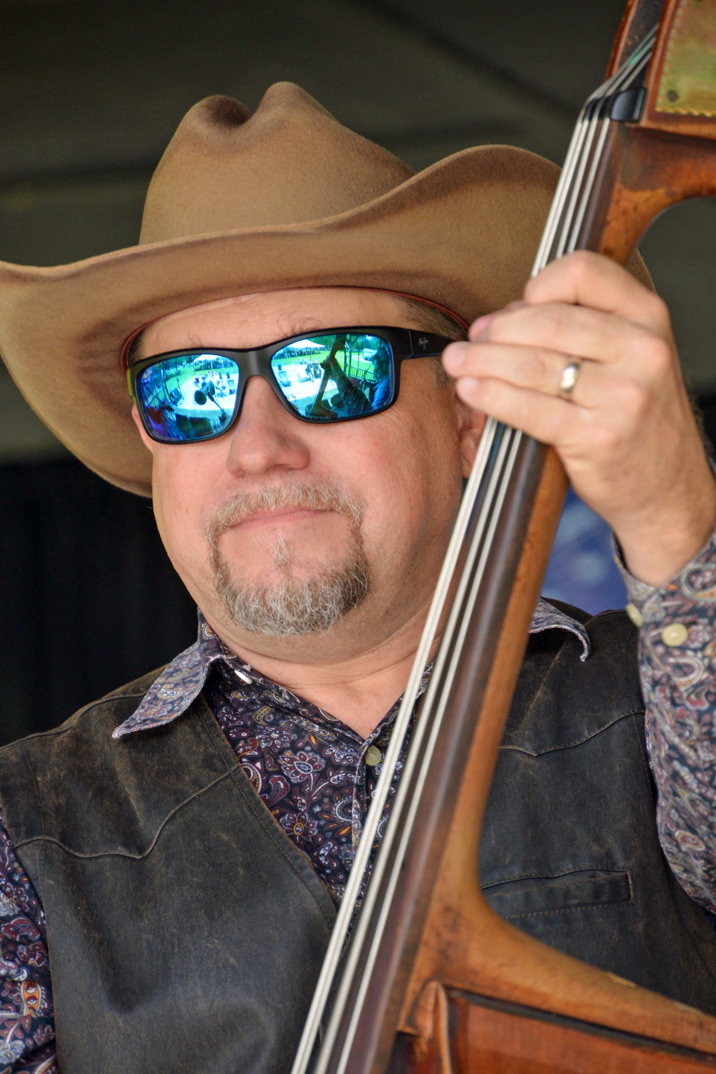 Edgar Loudermilk at the 2026 North Carolina State Bluegrass Festival - photo © Bill Warren