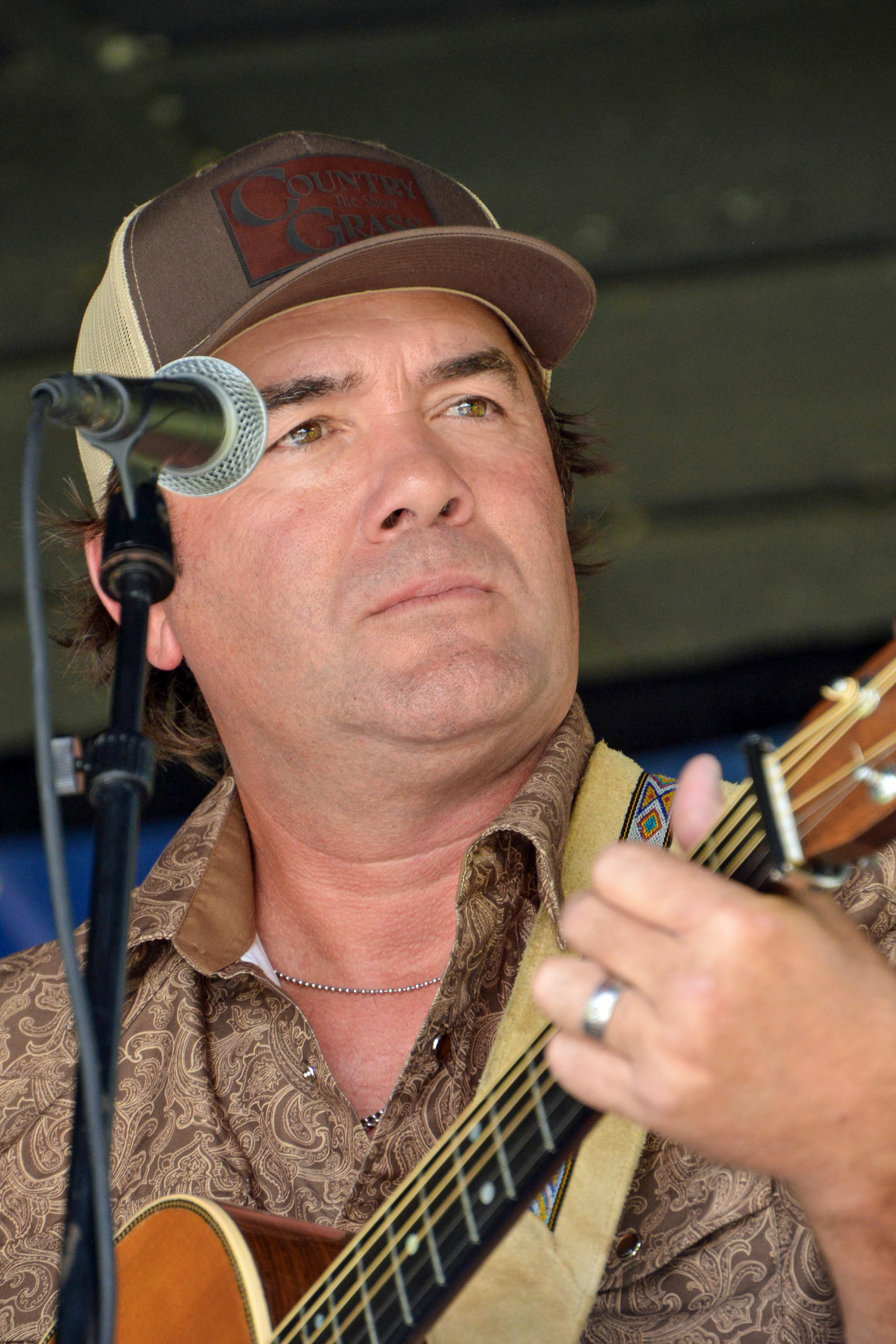 Tim Tea with Country Grass at the 2026 North Carolina State Bluegrass Festival - photo © Bill Warren