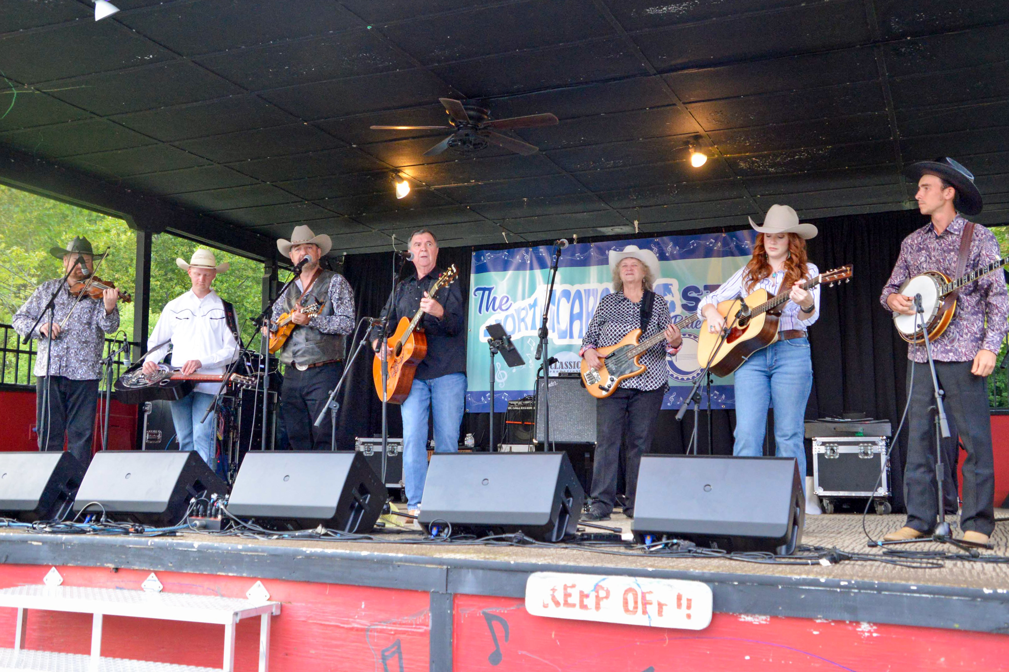 Larry Cordle with Country Grass at the 2026 North Carolina State Bluegrass Festival - photo © Bill Warren