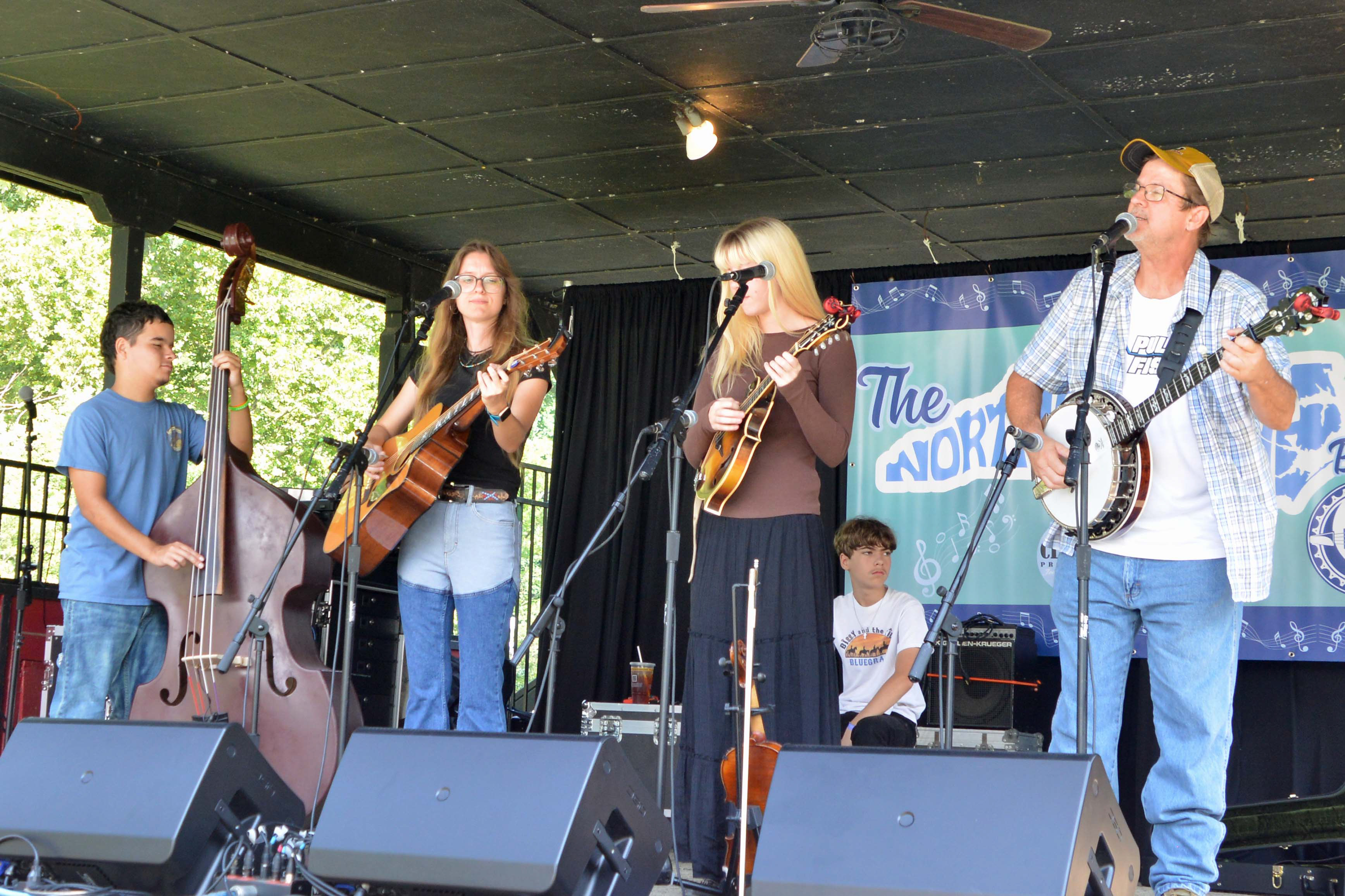 Billy & The Kids at the 2026 North Carolina State Bluegrass Festival - photo © Bill Warren