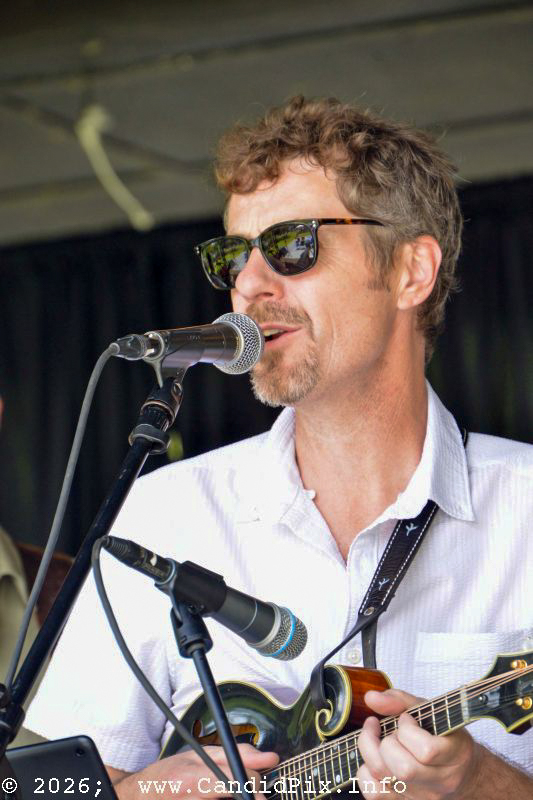 Chris Davis at the 2026 North Carolina State Bluegrass Festival - photo © Bill Warren