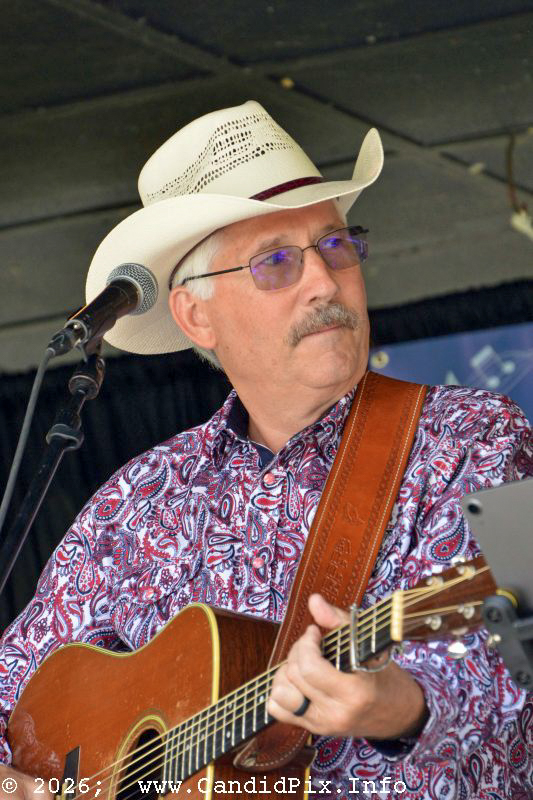Allen Dyer with Country Grass at the 2026 North Carolina State Bluegrass Festival - photo © Bill Warren