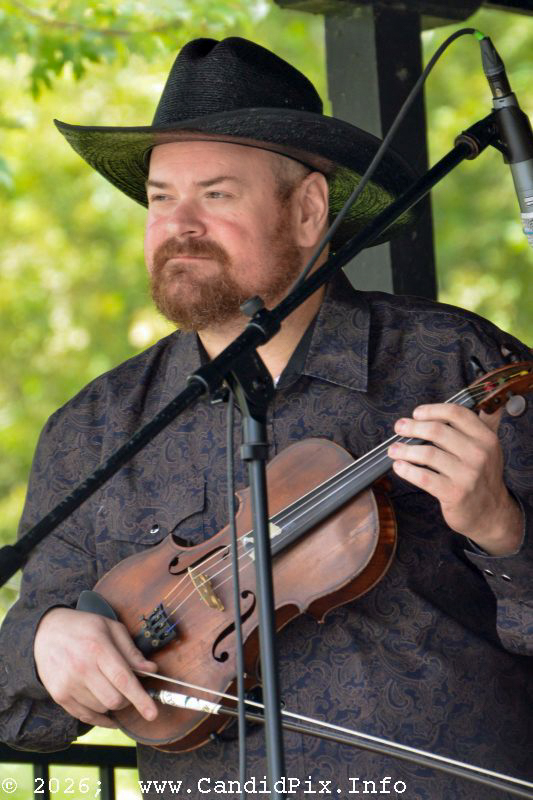 Matt Hooper with Country Grass at the 2026 North Carolina State Bluegrass Festival - photo © Bill Warren