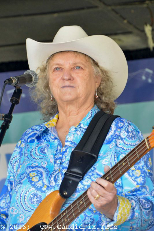 Lorraine Jordan with Country Grass at the 2026 North Carolina State Bluegrass Festival - photo © Bill Warren