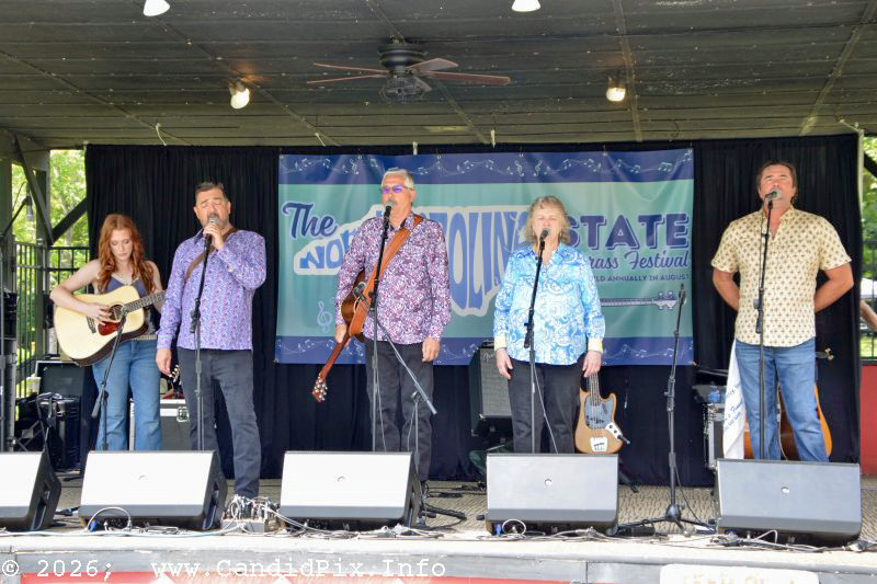 Country Grass at the 2026 North Carolina State Bluegrass Festival - photo © Bill Warren
