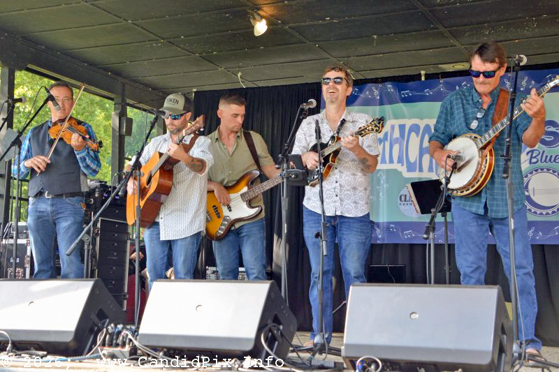 Chris Davis Band at the 2026 North Carolina State Bluegrass Festival - photo © Bill Warren