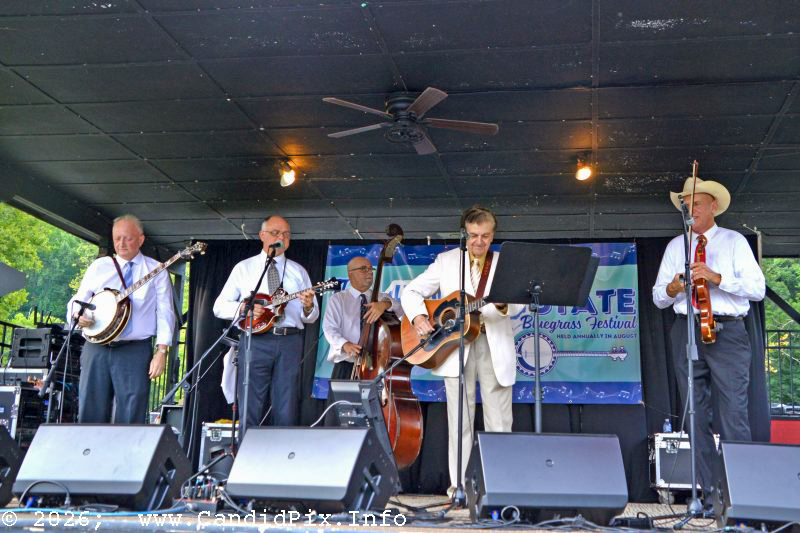 Larry Sparks & The Lonesome Ramblers at the 2026 North Carolina State Bluegrass Festival - photo © Bill Warren