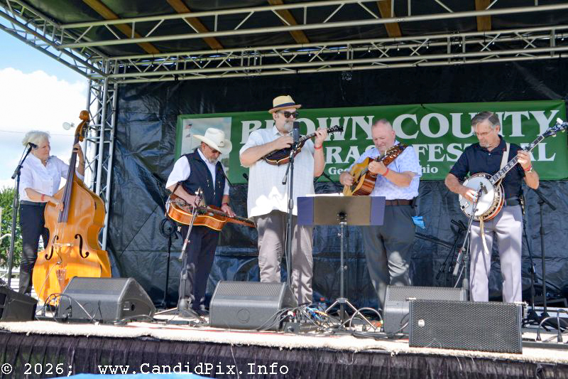 New Mountain Heritage at the 2026 Brown County Bluegrass Festival - photo © Bill Warren