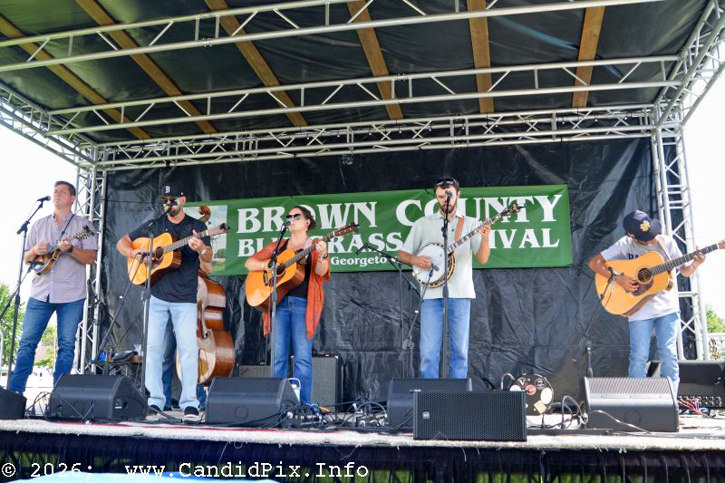 Kauffman Road at the 2026 Brown County Bluegrass Festival - photo © Bill Warren