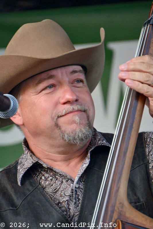 Edgar Loudermilk at the 2026 Brown County Bluegrass Festival - photo © Bill Warren