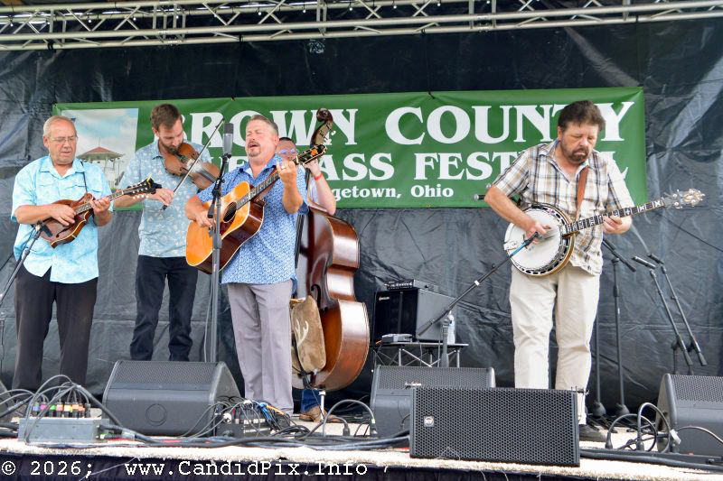Harbourtown at the 2026 Brown County Bluegrass Festival - photo © Bill Warren