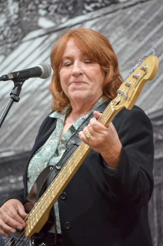 Diedre Morgan with Higher Vision at the 2026 Pickin' For The Kids Bluegrass Festival - photo © Roger Black