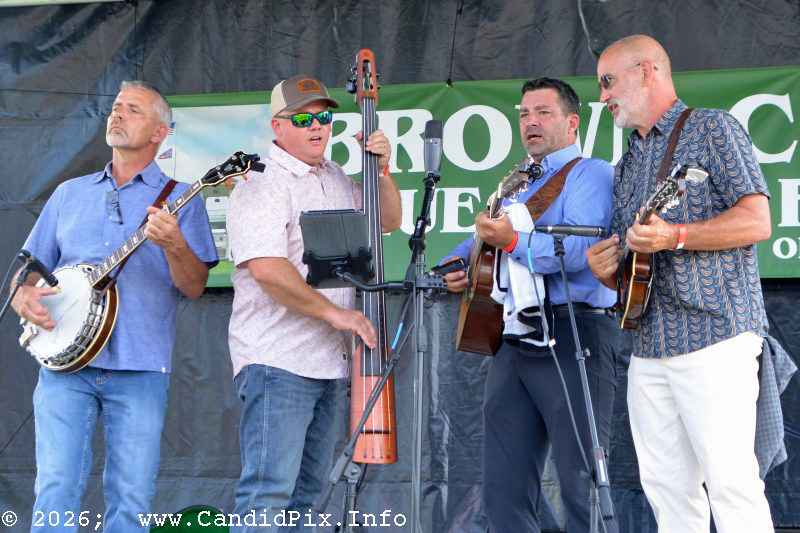 Catahoula Drive at the 2026 Brown County Bluegrass Festival - photo © Bill Warren