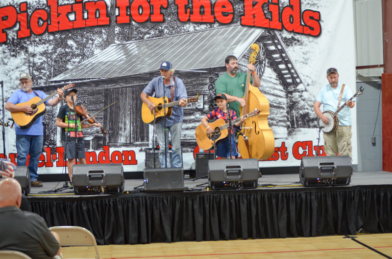 Ballard Ford at the 2026 Pickin' For The Kids Bluegrass Festival - photo © Roger Black