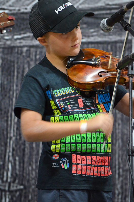 Ballard Ford at the 2026 Pickin' For The Kids Bluegrass Festival - photo © Roger Black