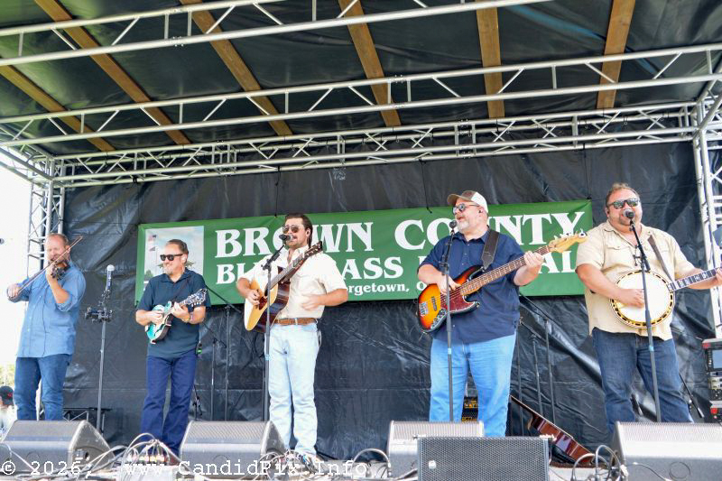 Authentic Unlimited at the 2026 Brown County Bluegrass Festival - photo © Bill Warren