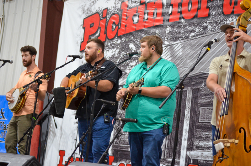 Timberline Road at the 2026 Pickin' For The Kids Bluegrass Festival - photo © Roger Black