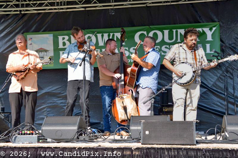 Harbourtown at the 2026 Brown County Bluegrass Festival - photo © Bill Warren