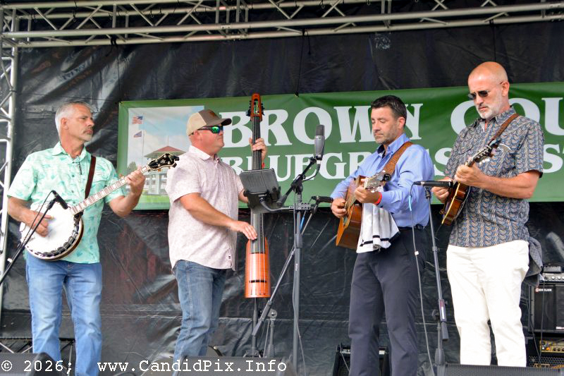 Catahoula Drive at the 2026 Brown County Bluegrass Festival - photo © Bill Warren