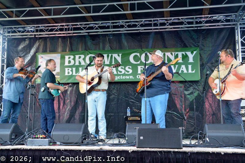 Authentic Unlimited at the 2026 Brown County Bluegrass Festival - photo © Bill Warren