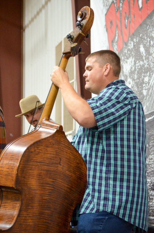 Kyle Perkinswith The Grascals at the 2026 Pickin' For The Kids Bluegrass Festival - photo © Roger Black
