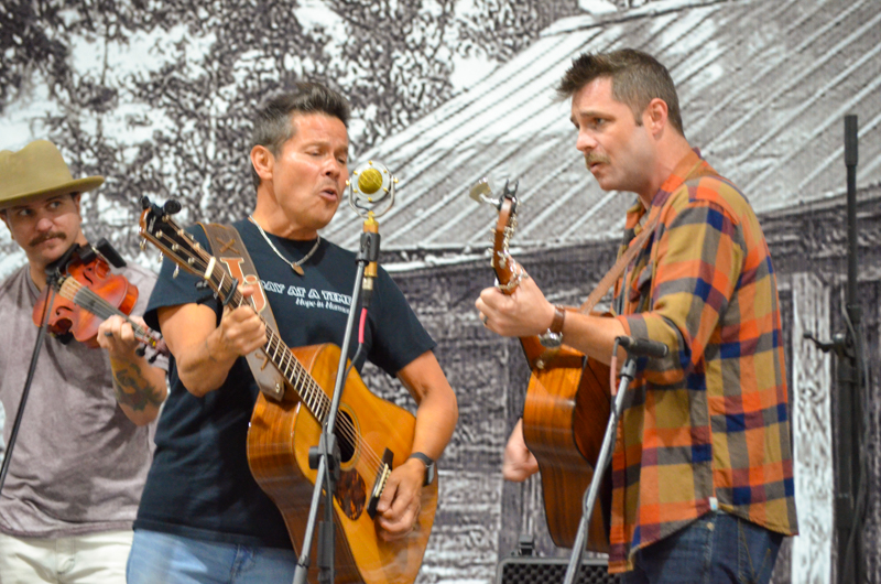 Jamie Johnson and John Bryan with The Grascals at the 2026 Pickin' For The Kids Bluegrass Festival - photo © Roger Black