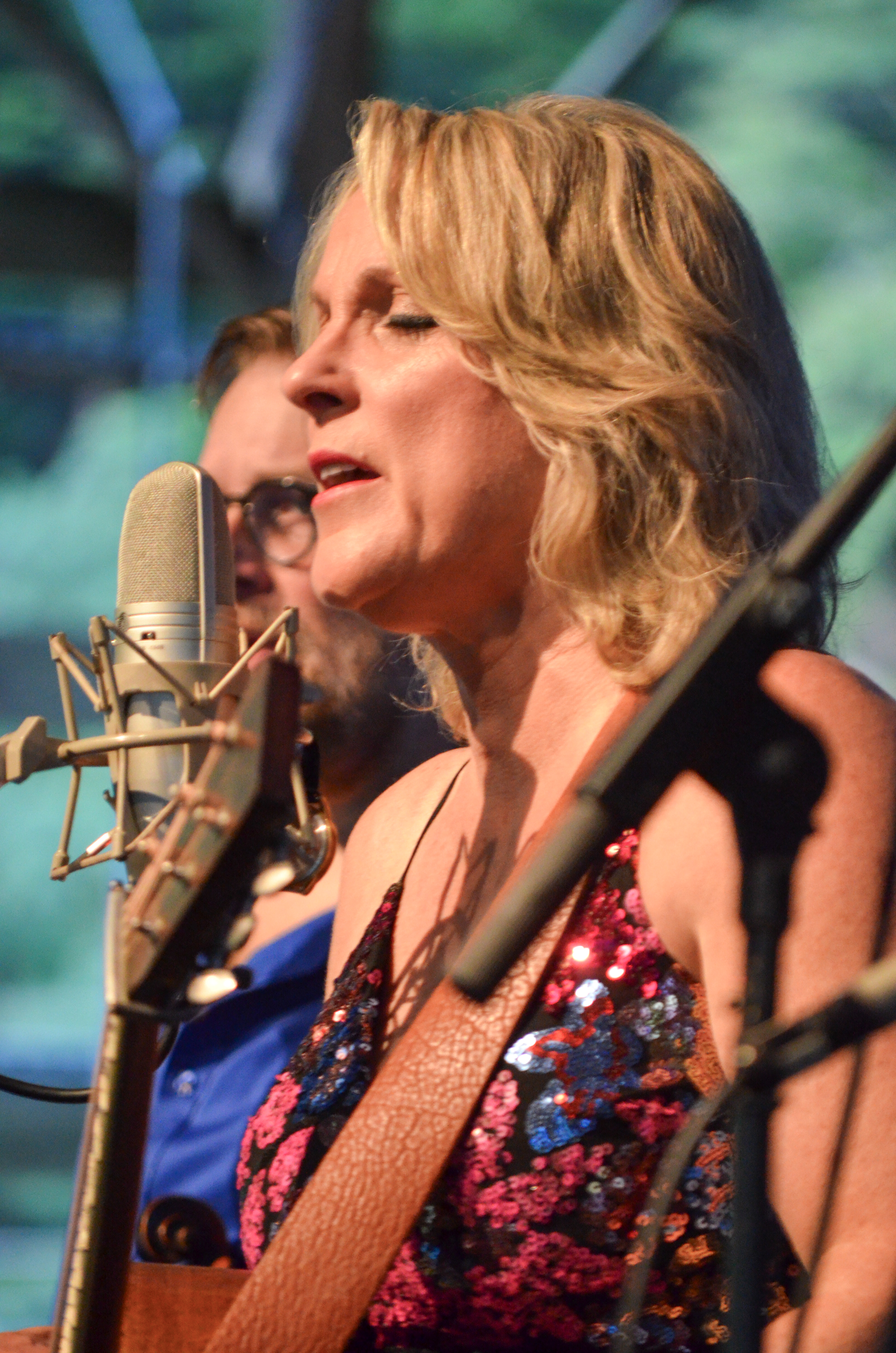 Rhonda Vincent at the 2026 Osborne Brothers Hometown Festival - photo © Roger Black