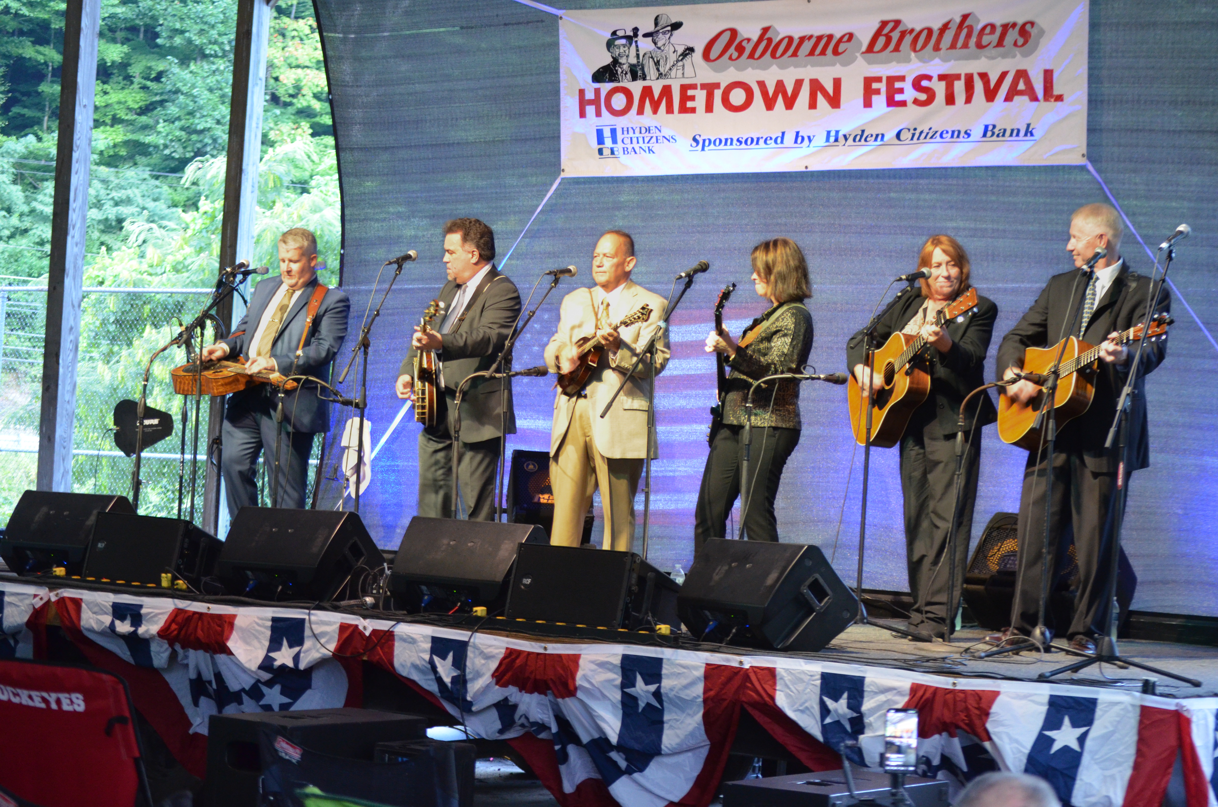 Higher Vision/East Bound Reunion  at the 2026 Osborne Brothers Hometown Festival - photo © Roger Black