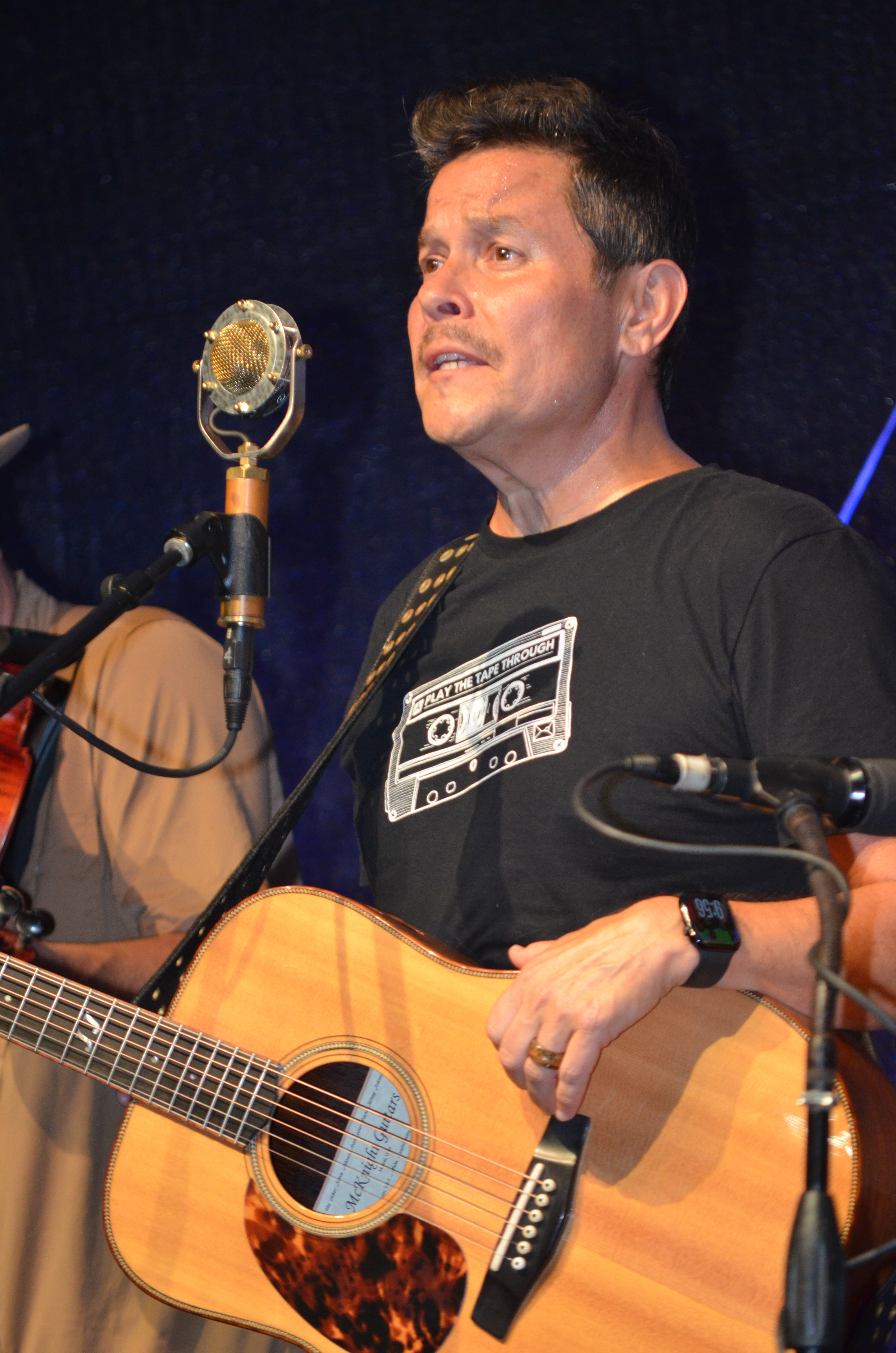 Jamie Johnson with The Grascals at the 2026 Osborne Brothers Hometown Festival - photo © Roger Black