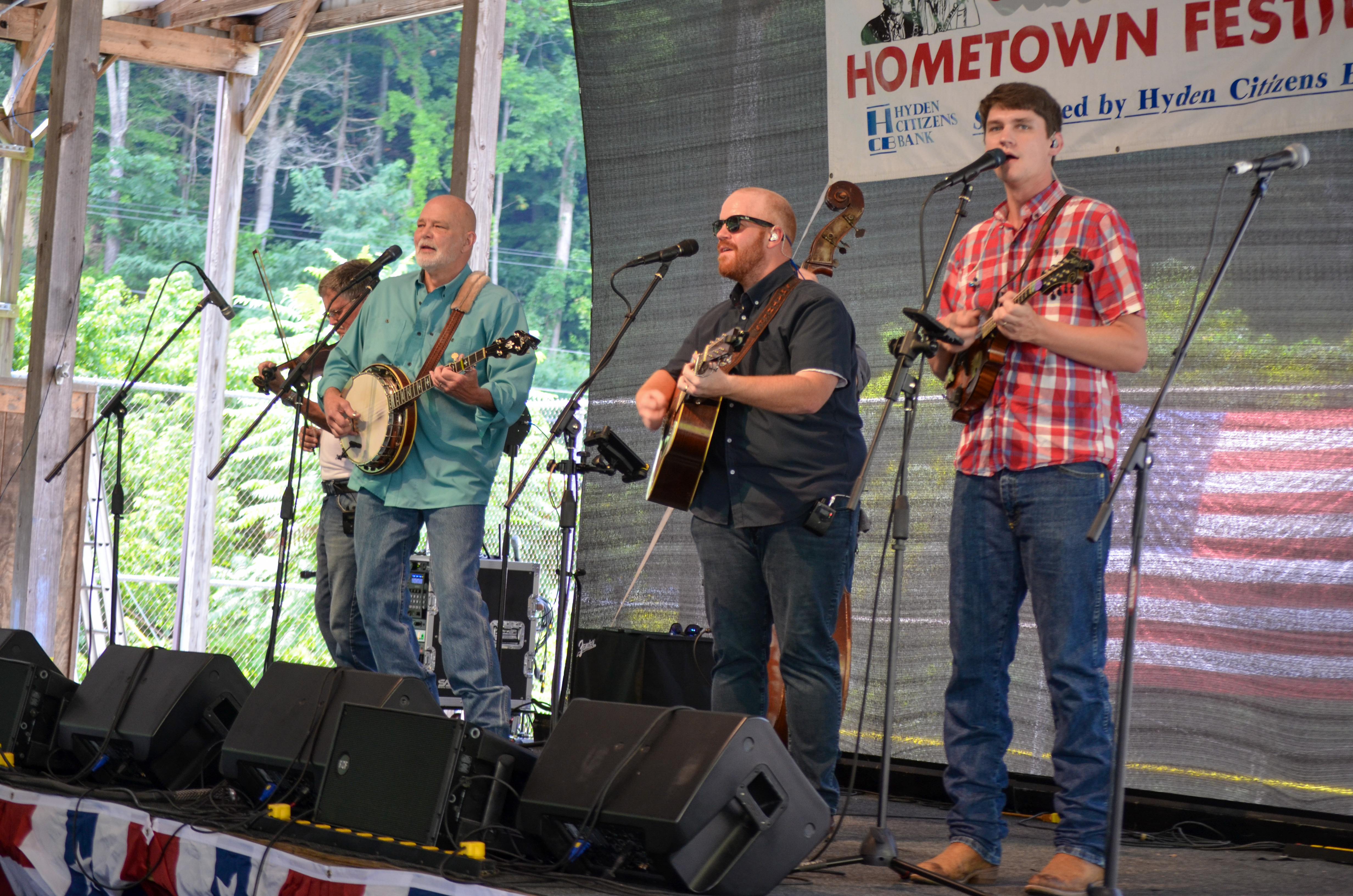 Lonesome River Band at the 2026 Osborne Brothers Hometown Festival - photo © Roger Black