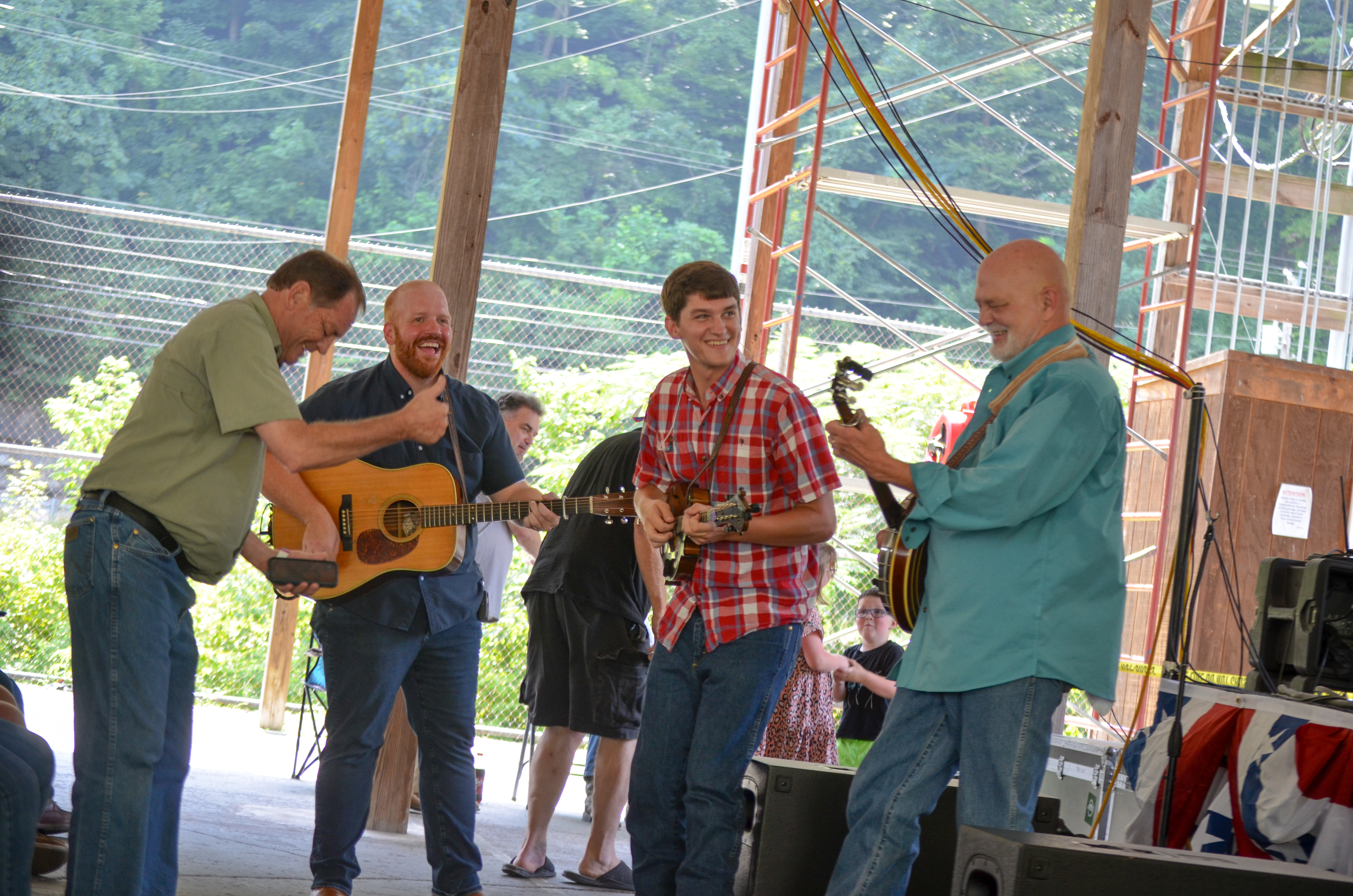 Lonesome River Band at the 2026 Osborne Brothers Hometown Festival - photo © Roger Black