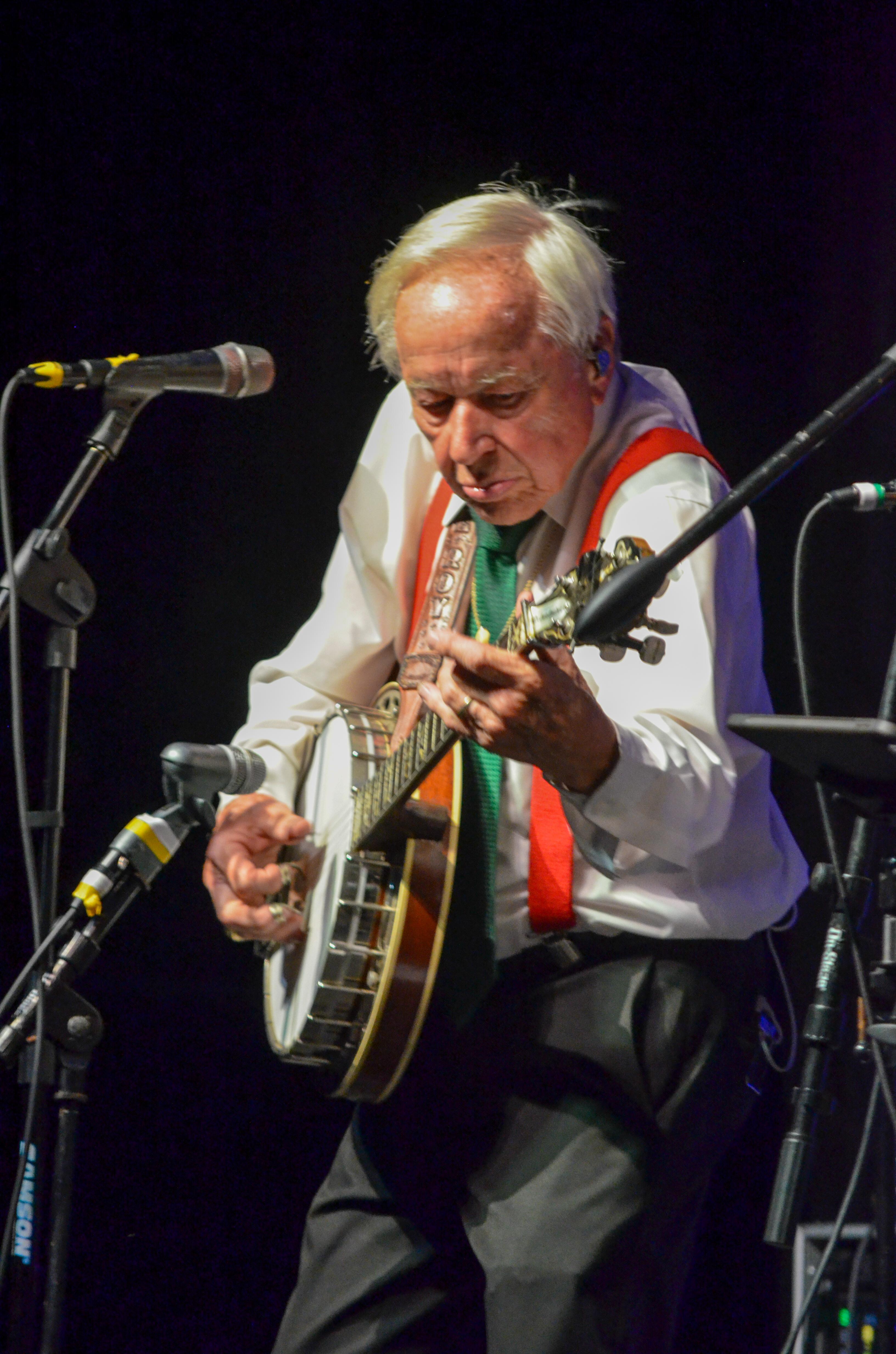 Little Roy Lewis at the 2026 Osborne Brothers Hometown Festival - photo © Roger Black