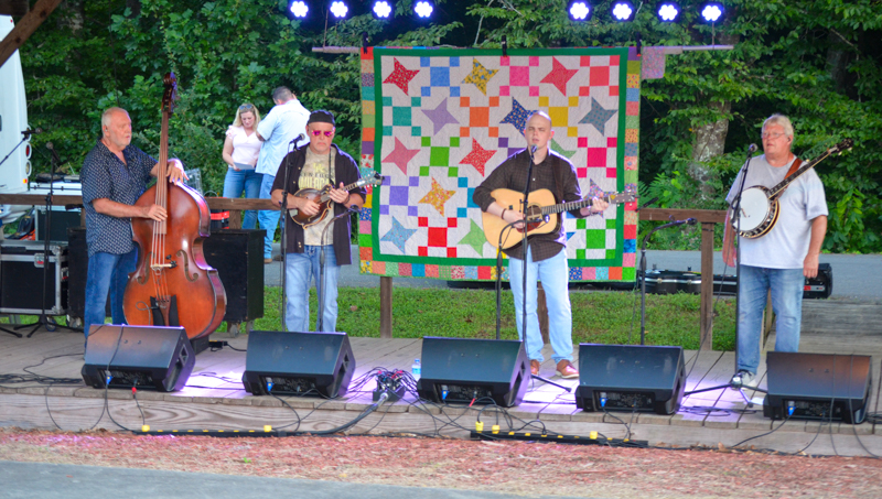 Rounders Station at the 2026 Lake Cumberland Bluegrass Festival - photo © Roger Black
