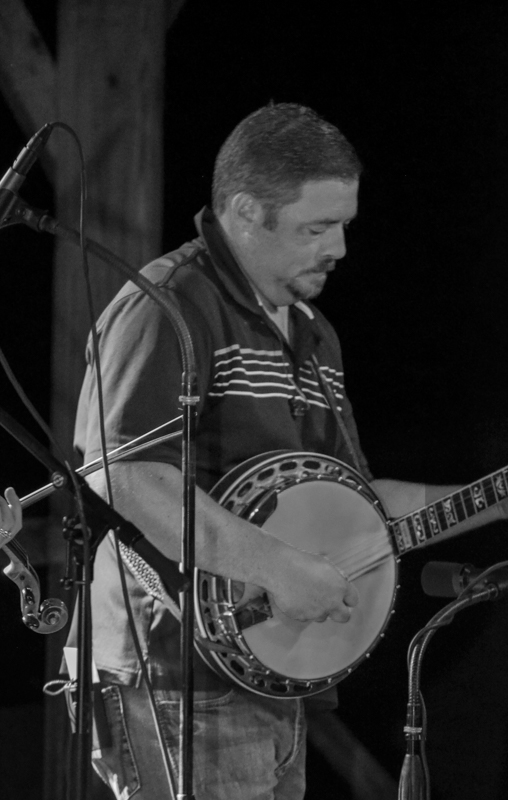 Justin Jenkins with Throwdown Thursday at the 2026 Lake Cumberland Bluegrass Festival - photo © Roger Black