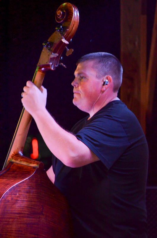 Kyle Perkins with Throwdown Thursday at the 2026 Lake Cumberland Bluegrass Festival - photo © Roger Black