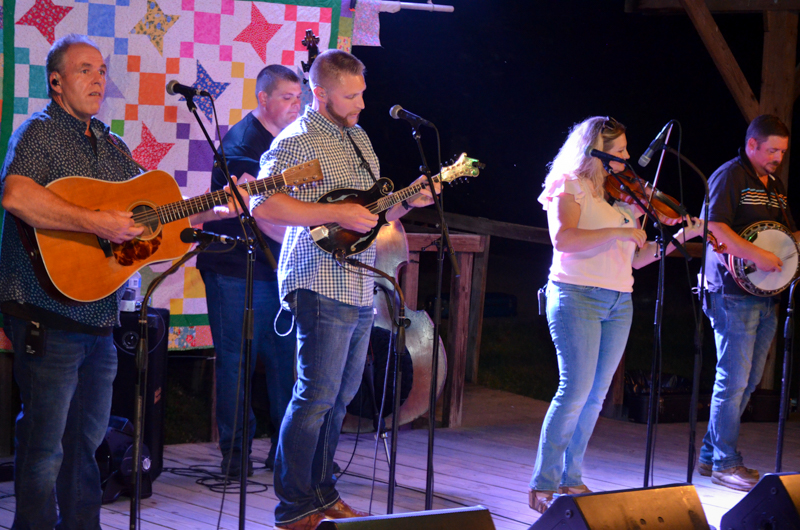 Throwdown Thursday at the 2026 Lake Cumberland Bluegrass Festival - photo © Roger Black