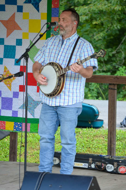 Ernie Thacker Tribute Band at the 2026 Lake Cumberland Bluegrass Festival - photo © Roger Black
