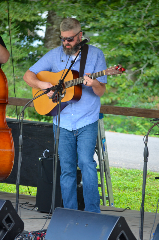 Ernie Thacker Tribute Band at the 2026 Lake Cumberland Bluegrass Festival - photo © Roger Black